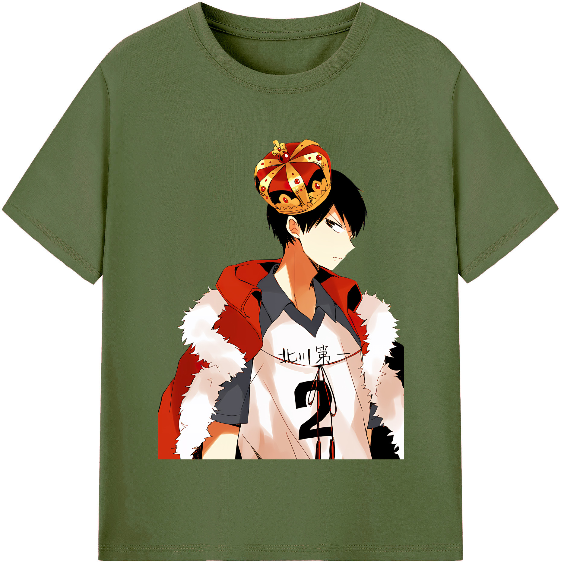 （画像用） ハイキュー!! Haikyu!! 綿100％半袖Tシャツ（フロントプリント）